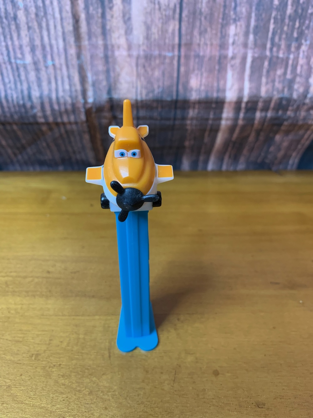 PEZ Dispenser Disney Planes Dusty Dusty D7 Blue Stem‎